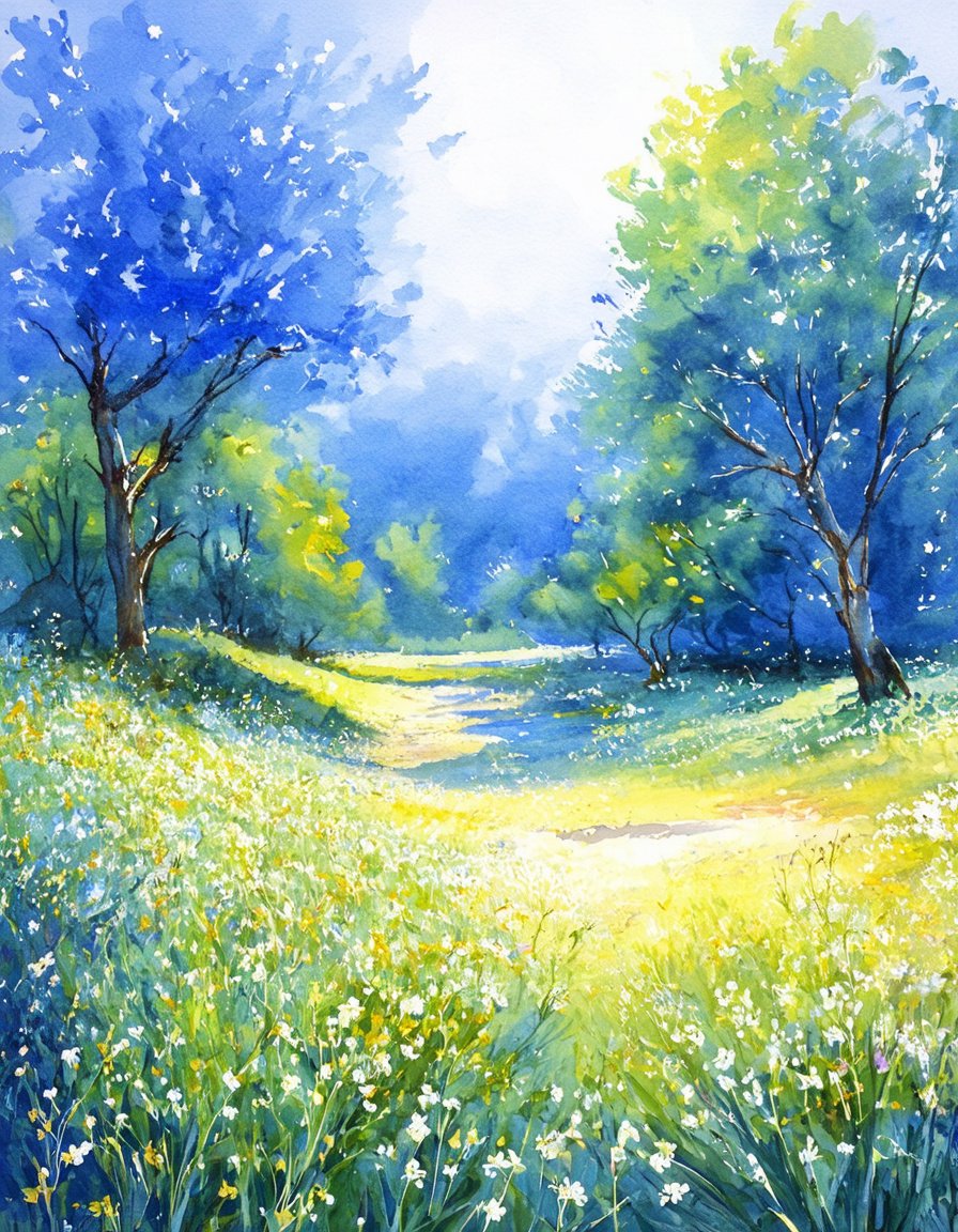 Diamond Painting Painted Landscape