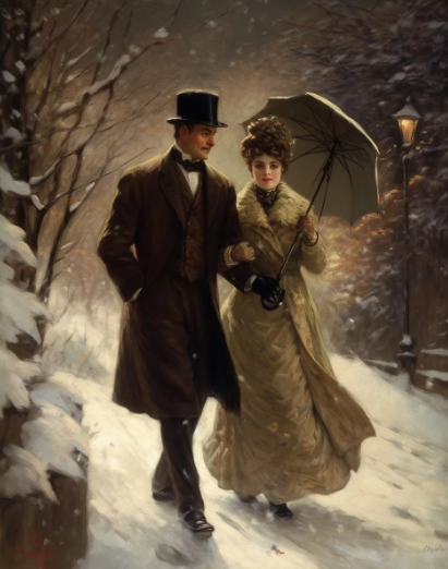 Diamond Painting Stiligt Par*