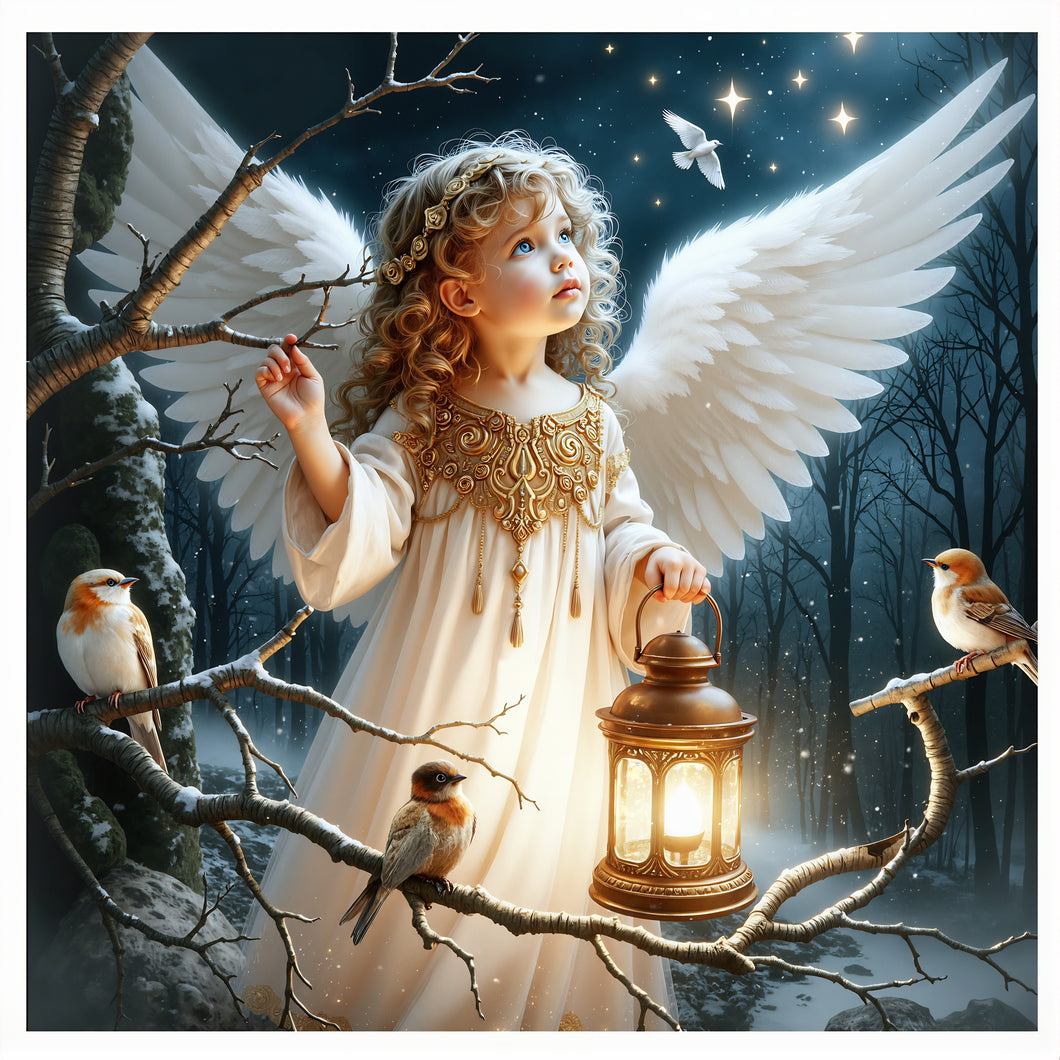 Diamond Painting Angel Stars