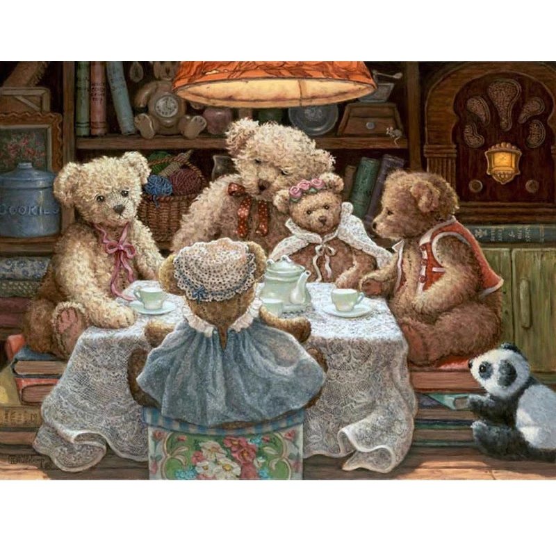 Diamond Painting Nallar Teparty