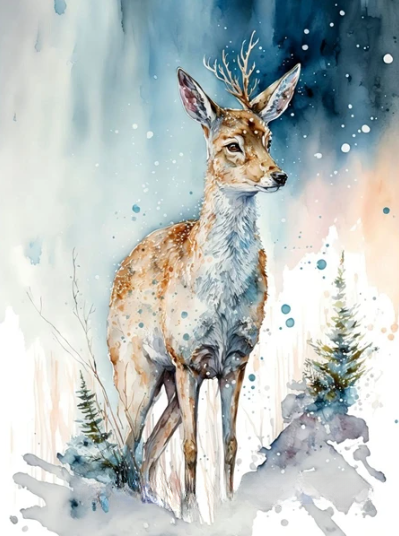 Diamond Painting Rådjur*