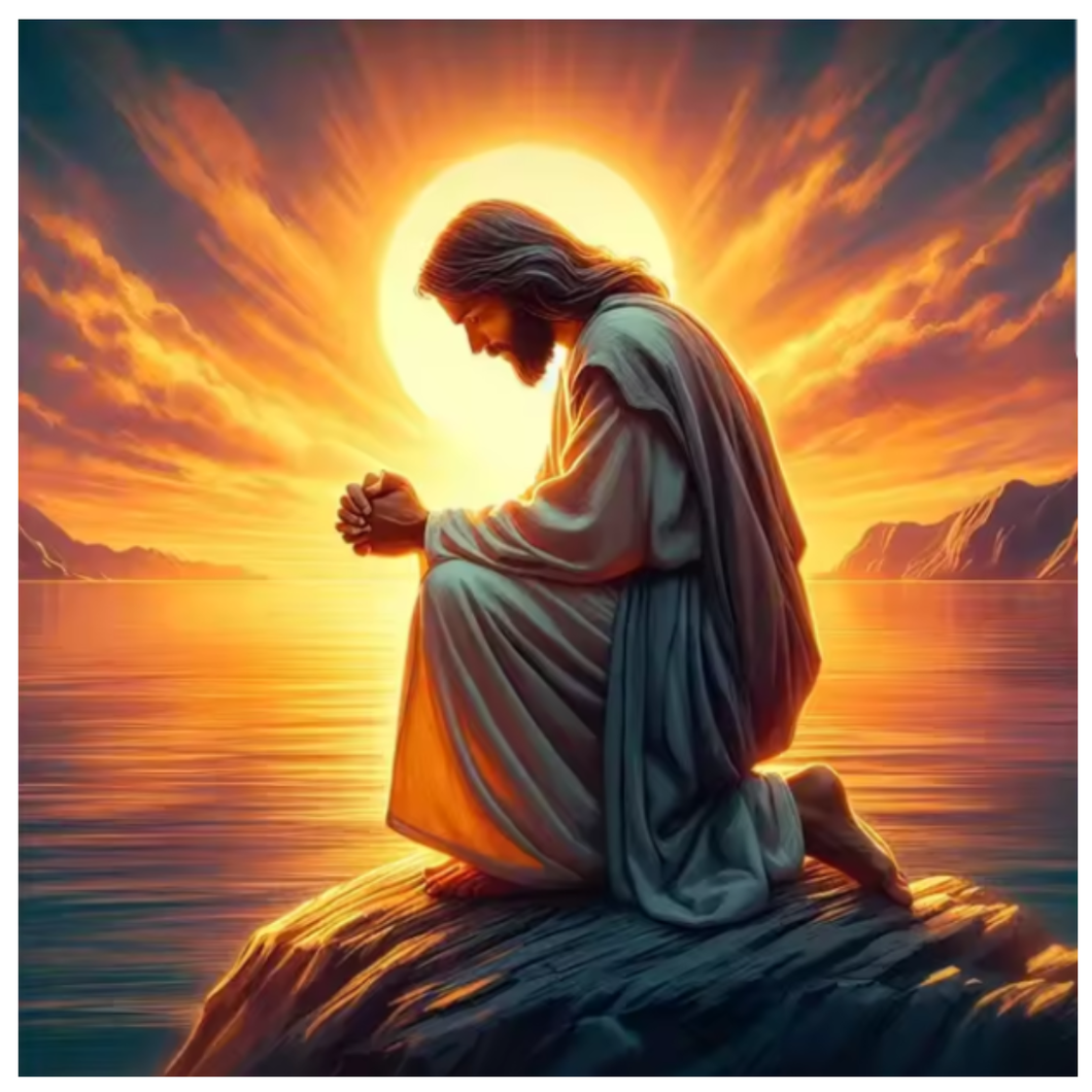 Diamond Painting Jesus Praying