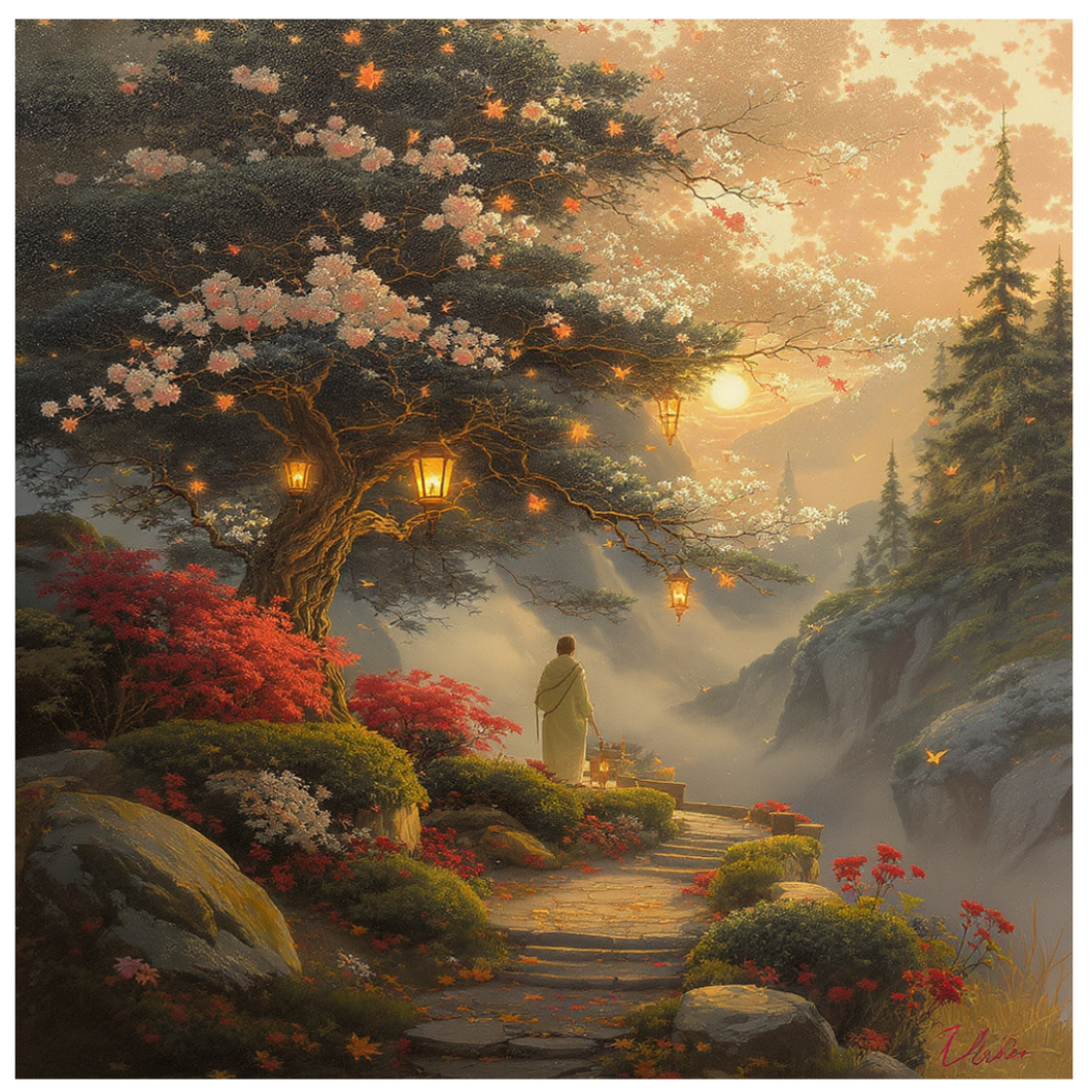 Diamond Painting Magiskt Landskap