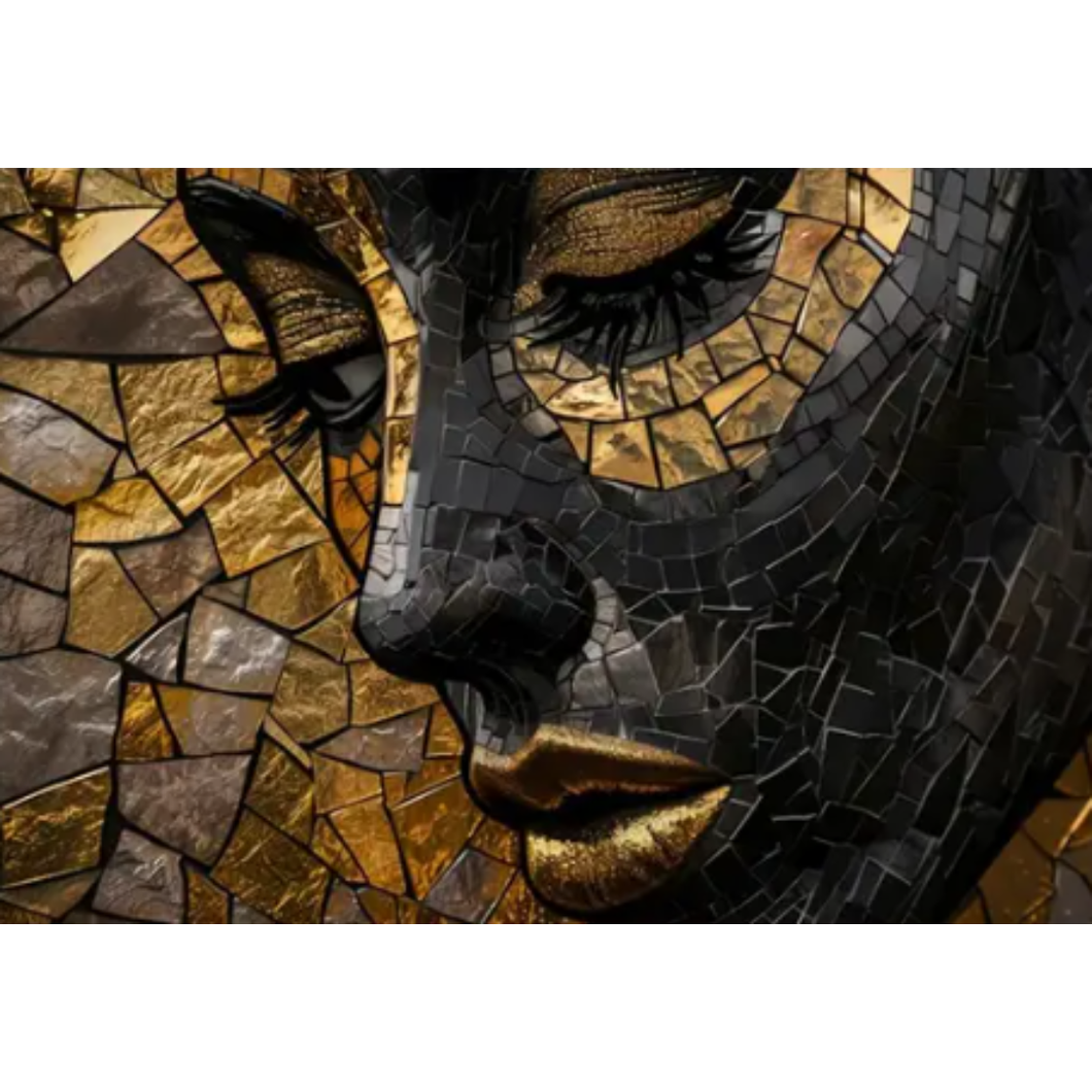 Diamond Painting Face Mosaic