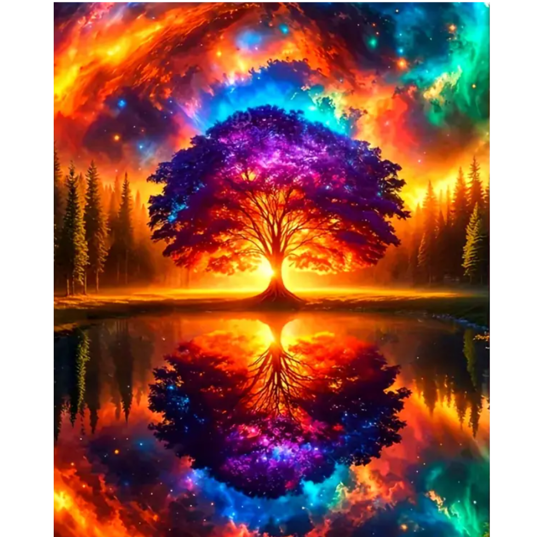 Diamond Painting Tree Powerfull