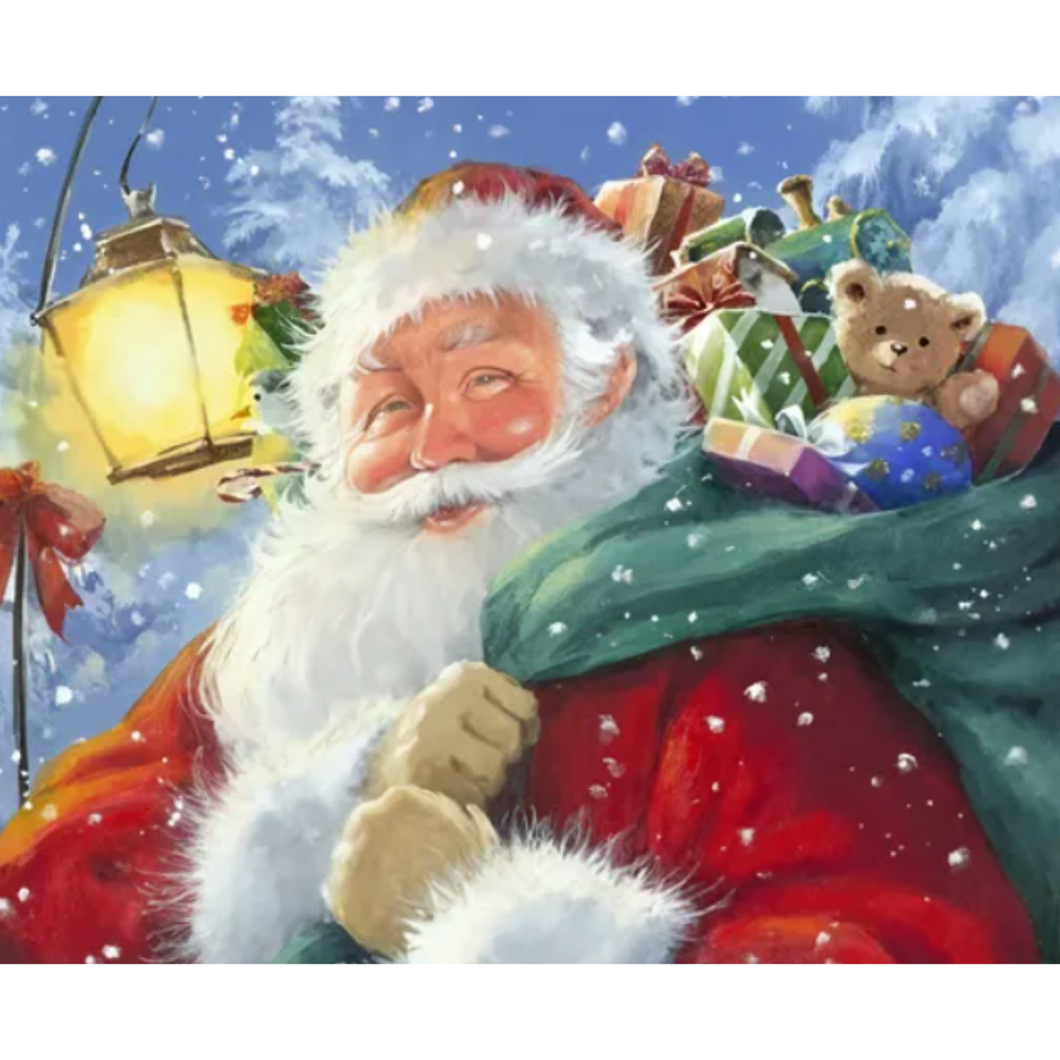 Diamond Painting Tomte Med paket