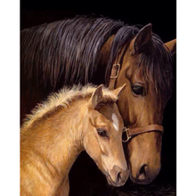Ladda upp bild till gallerivisning, Diamond Painting Sto Med Föl
