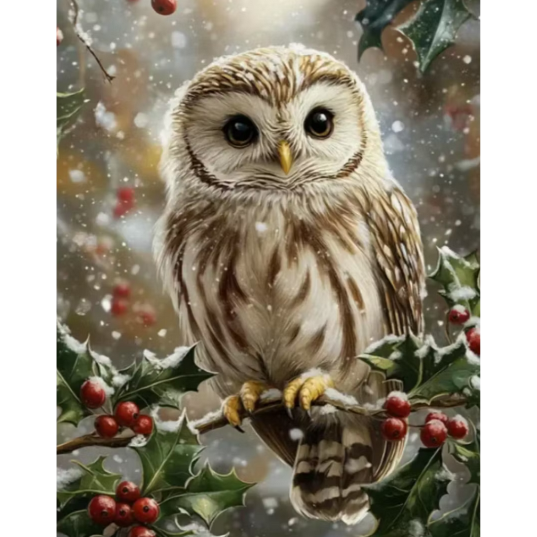 Diamond Painting Vinteruggla