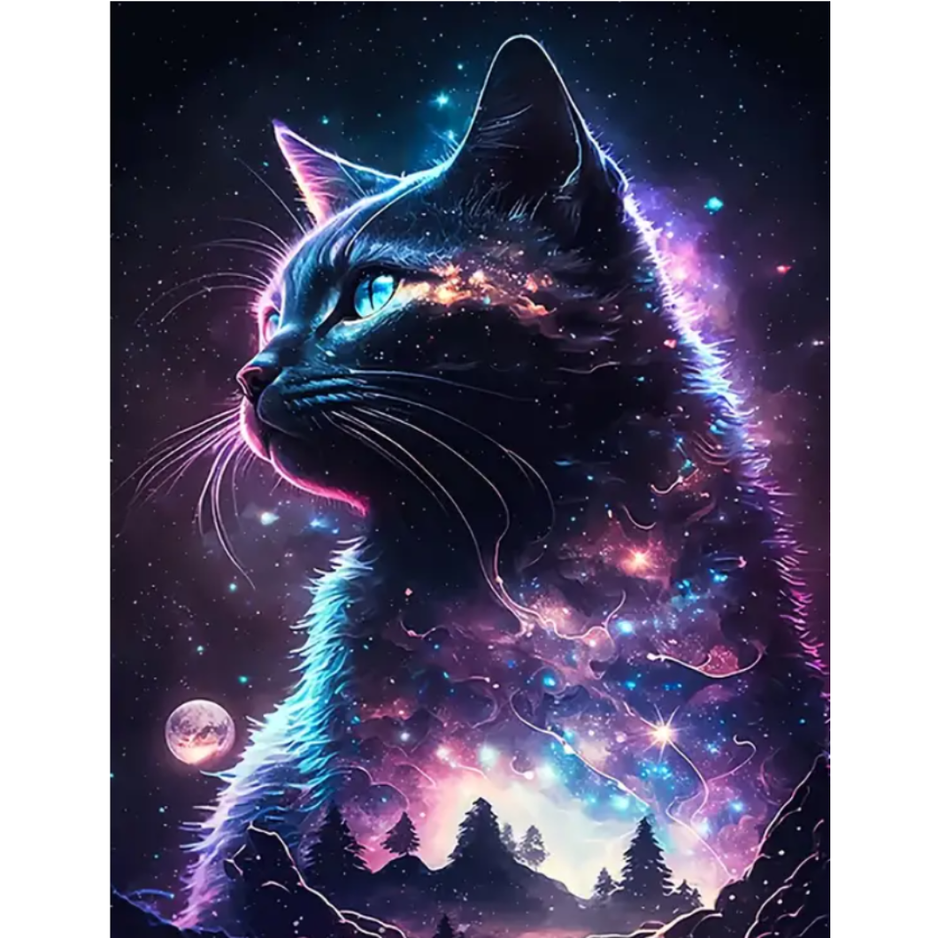 Diamond Painting Cat Nature
