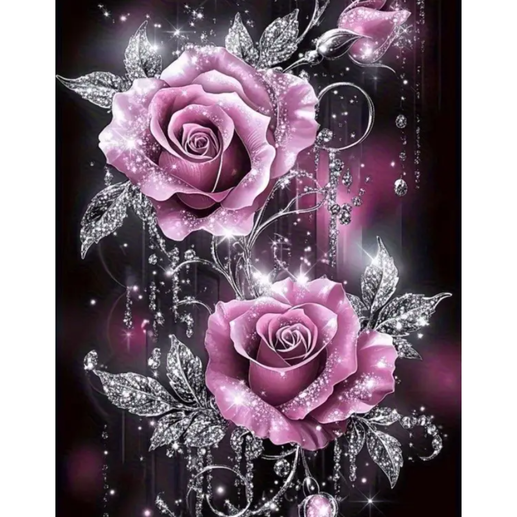 Diamond Painting Sparkling Roses
