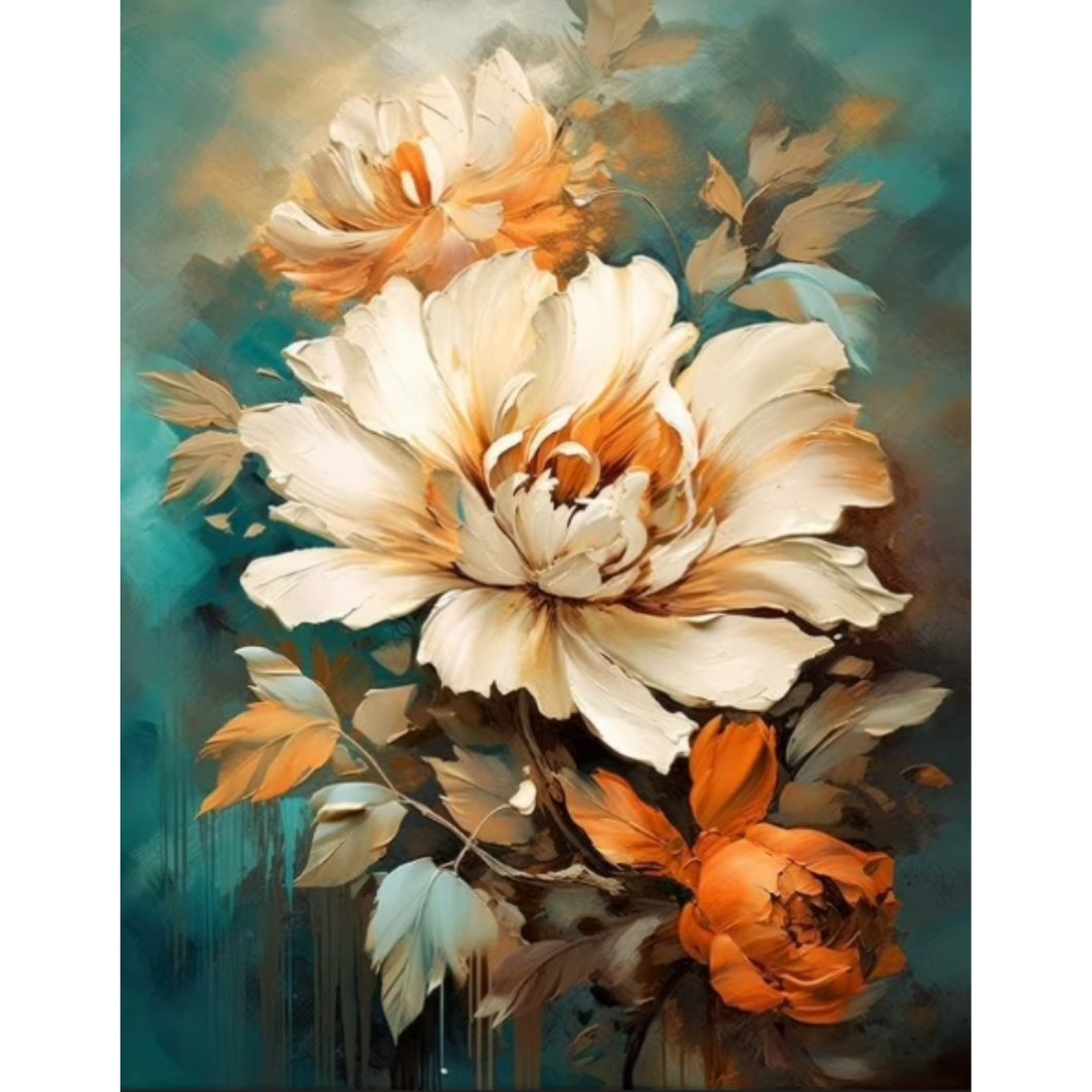 Diamond Painting Painted Flowers