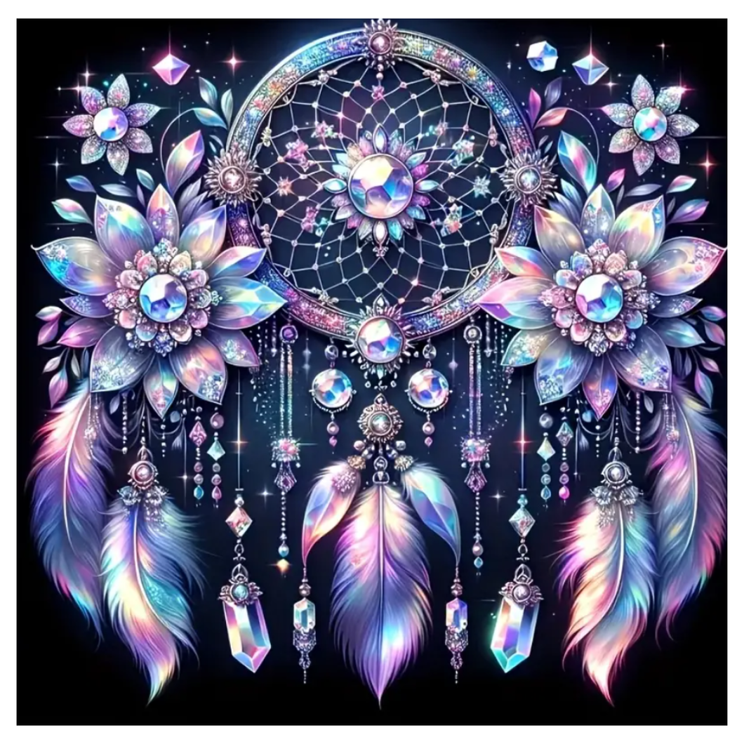 Diamond Painting Drömfångare Kristaller