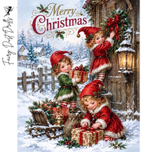 Ladda upp bild till gallerivisning, Diamond Painting Christmas Girls
