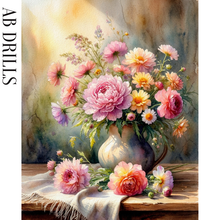 Ladda upp bild till gallerivisning, Diamond Painting Bouquet Simple
