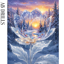 Ladda upp bild till gallerivisning, Diamond Painting Ice Rose
