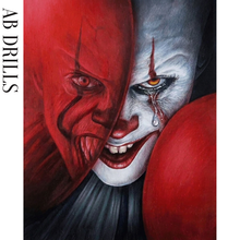 Ladda upp bild till gallerivisning, Diamond Painting Pennywise 2 Faces
