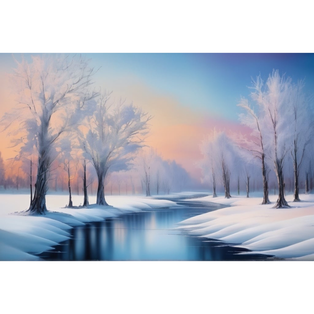 Diamond Painting Vintermorgon