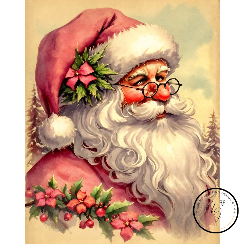 Diamond Painting Santa