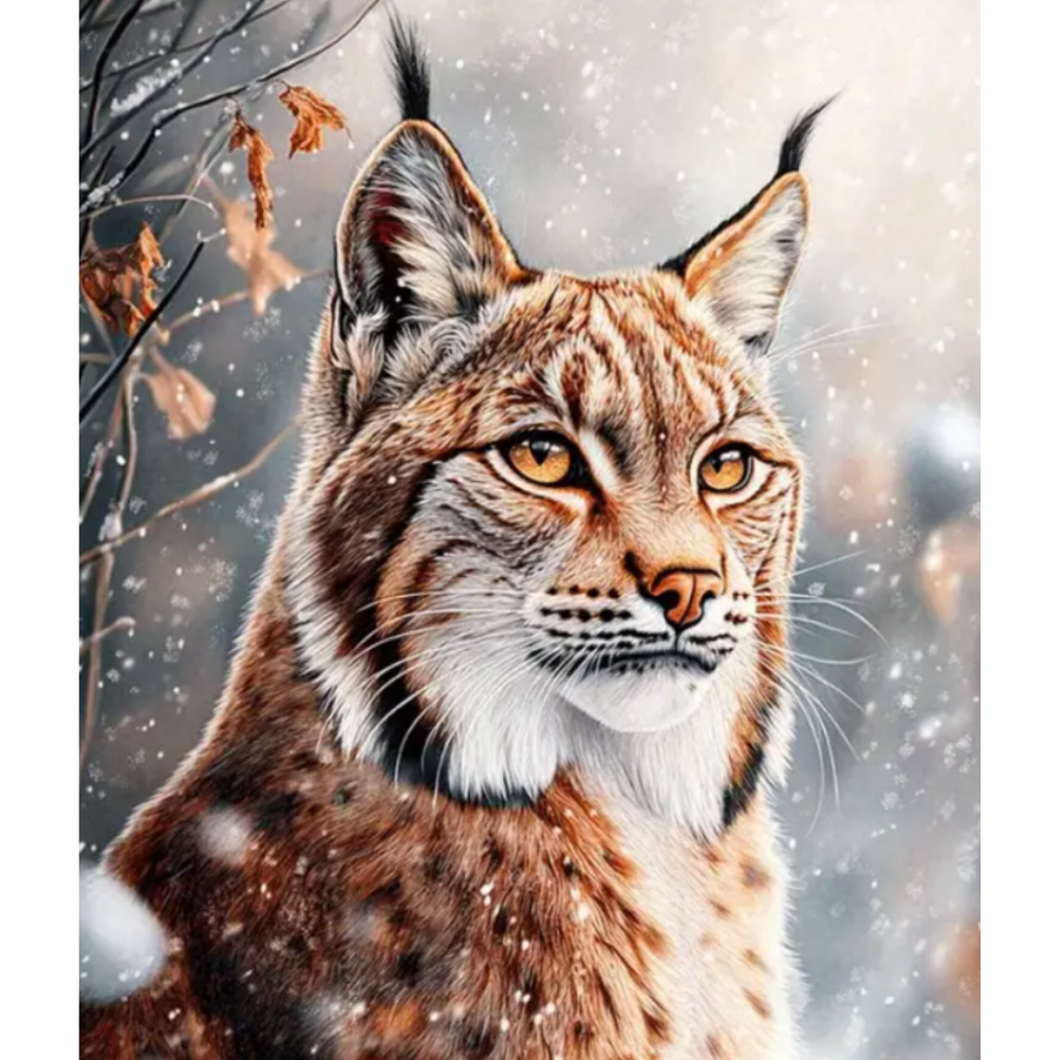 Diamond Painting Lodjur