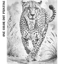 Ladda upp bild till gallerivisning, One Color Dot Painting Gepard
