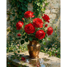 Ladda upp bild till gallerivisning, Diamond Painting Red Roses
