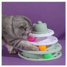 Ladda upp bild till gallerivisning, Kattleksak Bolltorn
