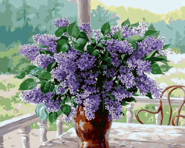 Paint By Numbers Lila Syrener 40x50