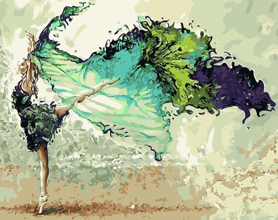 Paint By Numbers Dancing 40x50