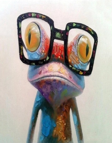 Paint By Numbers Frog 40x50