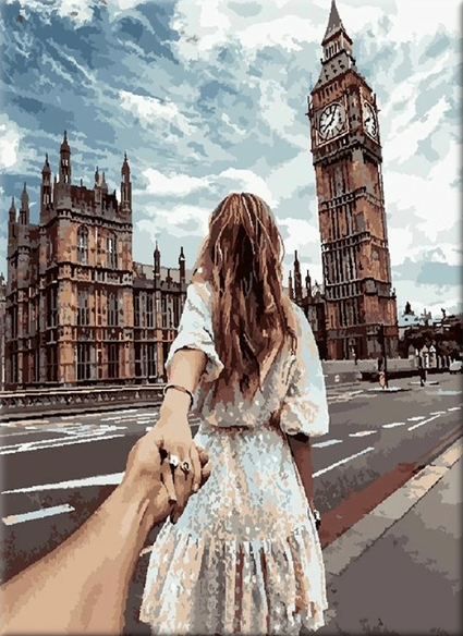 Paint By Numbers Big Ben 40x50