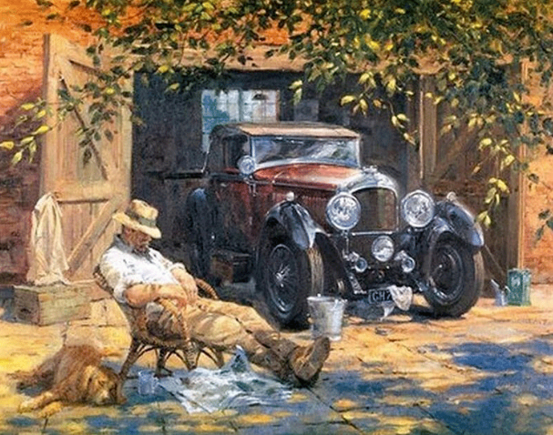 Paint By Numbers Sleepy Afternoon 40x50