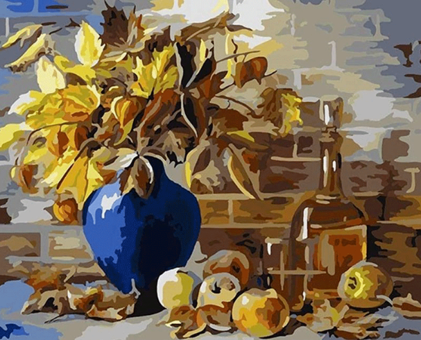 Paint By Numbers Höstbukett 40x50