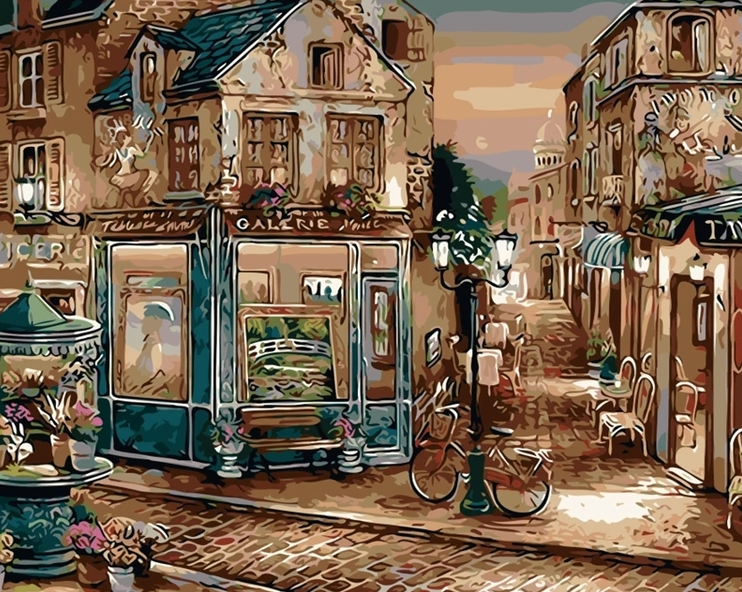 Paint By Numbers City