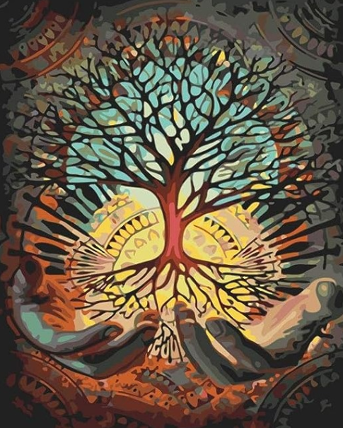 Paint By Numbers Tree Of Life 40x50