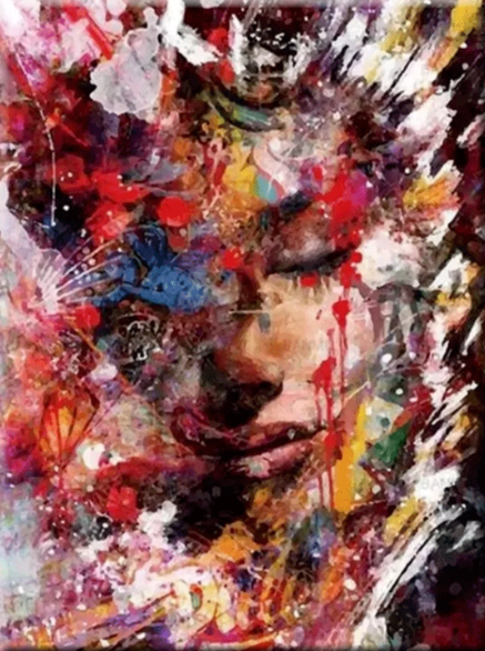 Paint By Numbers Woman All This Colors 40x50