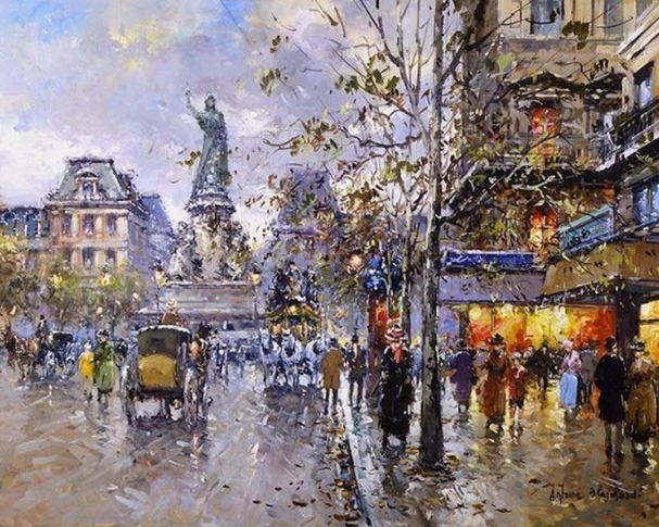 Paint By Numbers City 40x50