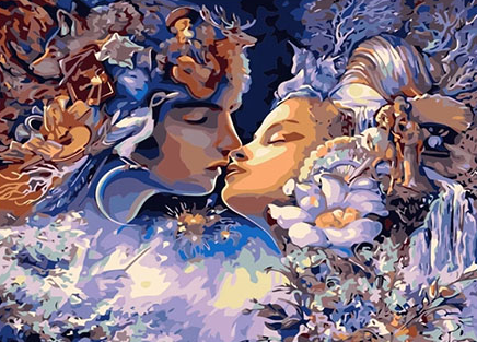 Paint By Numbers Magic Kiss 40x50