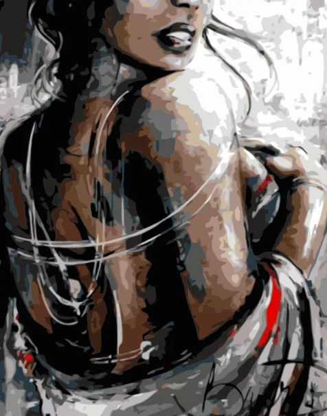 Paint By Numbers Sensual Woman