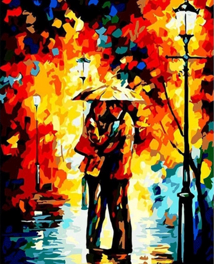 Paint By Numbers Color Lovers 40x50
