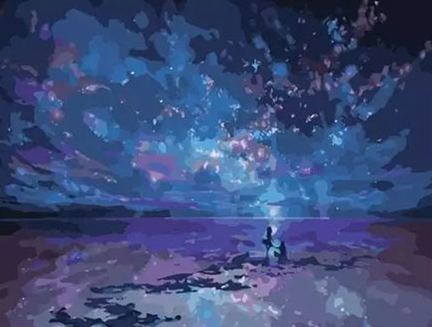 Paint By Numbers Galaxy 40x50