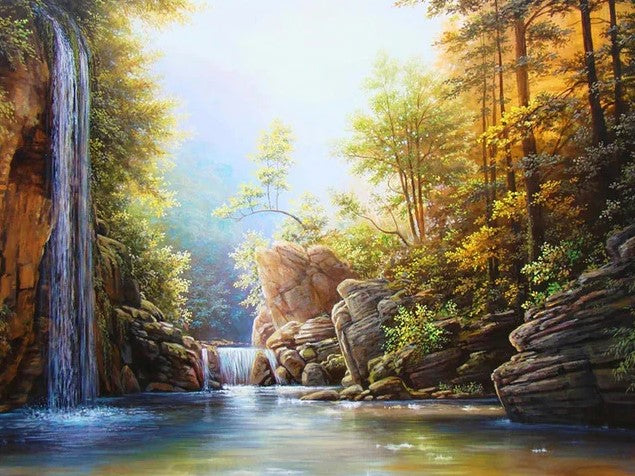 Diamond Painting Magnific Forest*