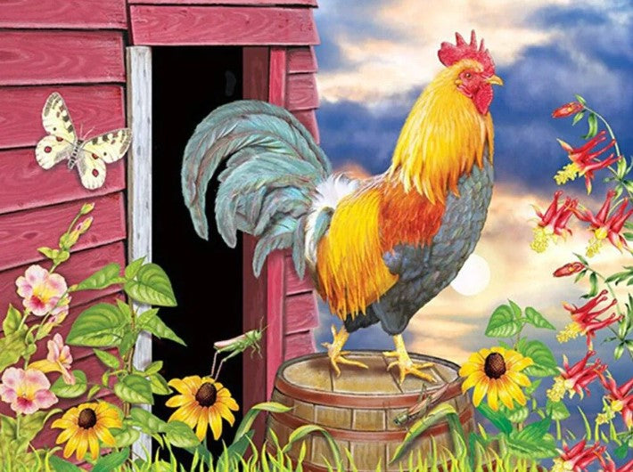 Diamond Painting AB Drills Tupp Sommardag*