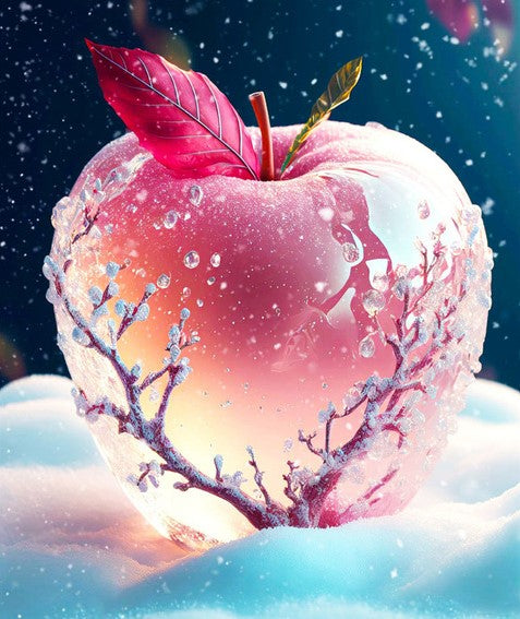 Diamond Painting Frozen Apple*