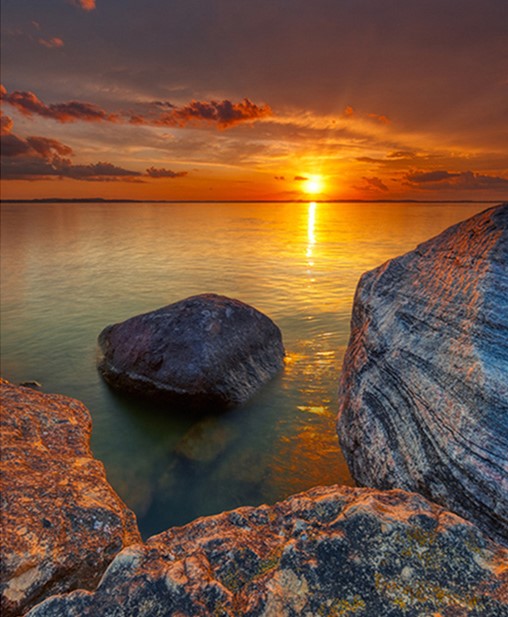 Diamond Painting Ocean Sunset*