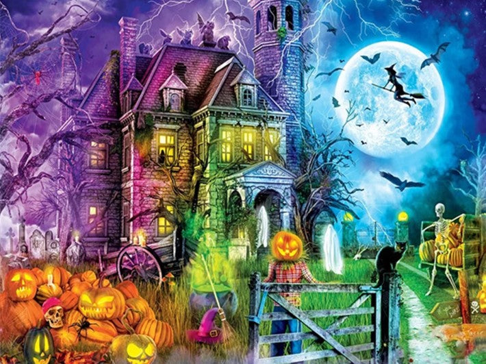 Diamond Painting Halloween Night*