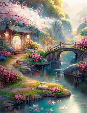 Diamond Painting AB Drills Wonderland*