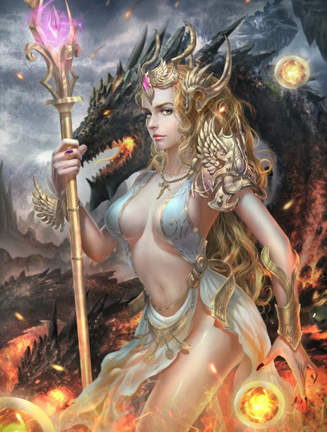 Diamond Painting Dragon Warrior*