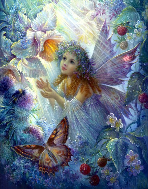 Diamond Painting Älvflicka*