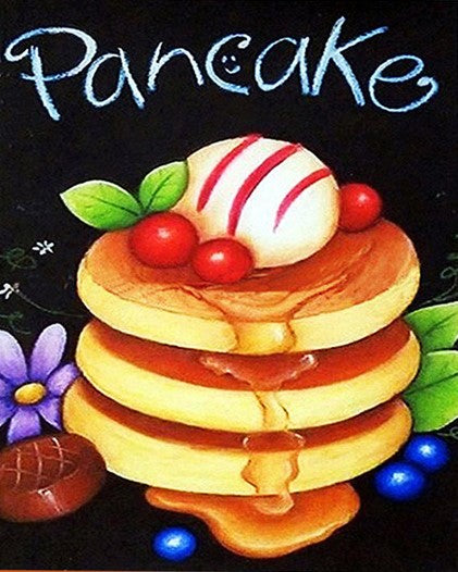 Diamond Painting Pancake*