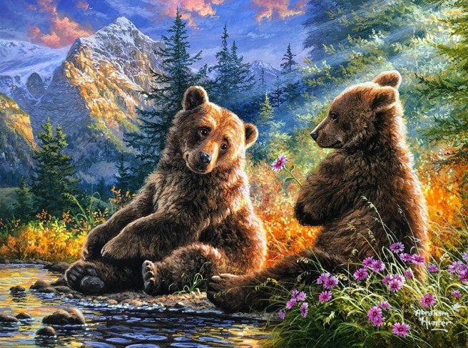 Diamond Painting Björnar*